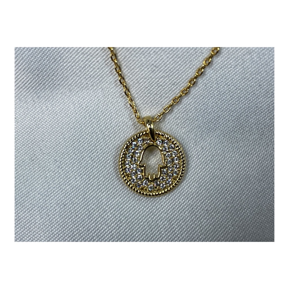 Hamsa necklace